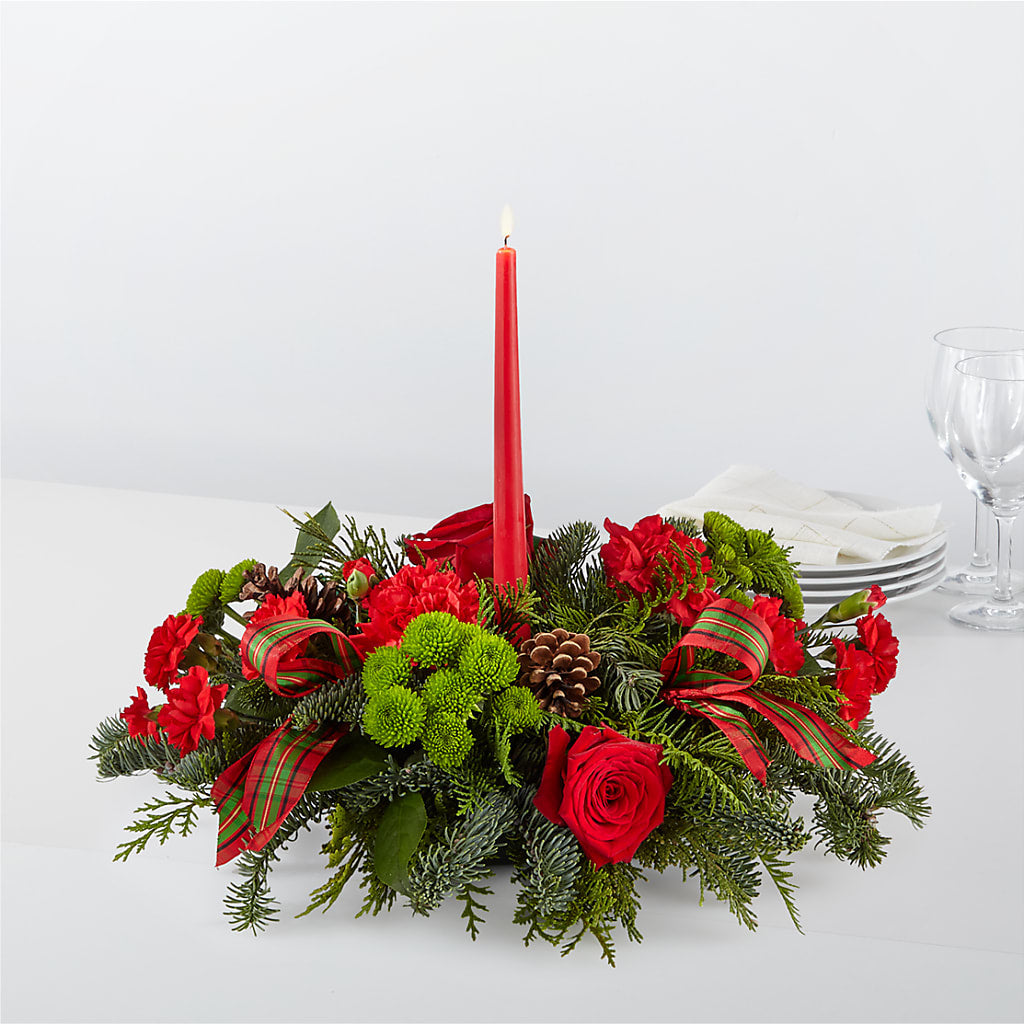 By the Candlelight Centerpiece – Nix Florist, Hampton SC