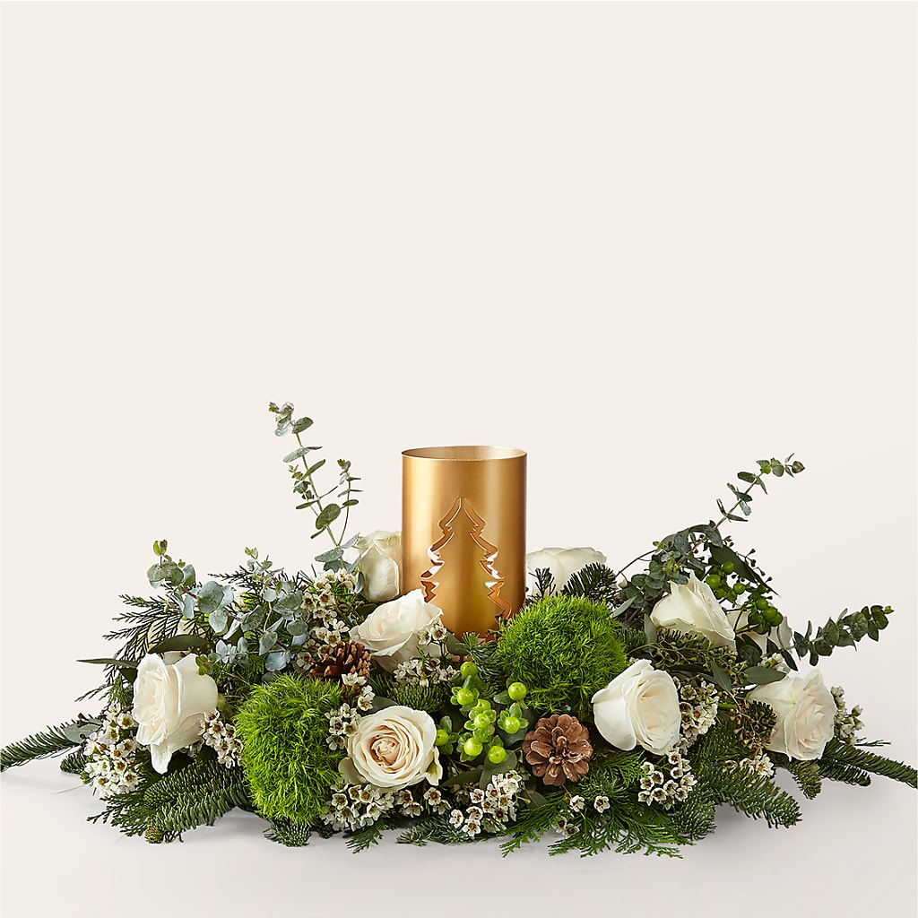 Chestnuts Roasting Centerpiece – Nix Florist, Hampton SC