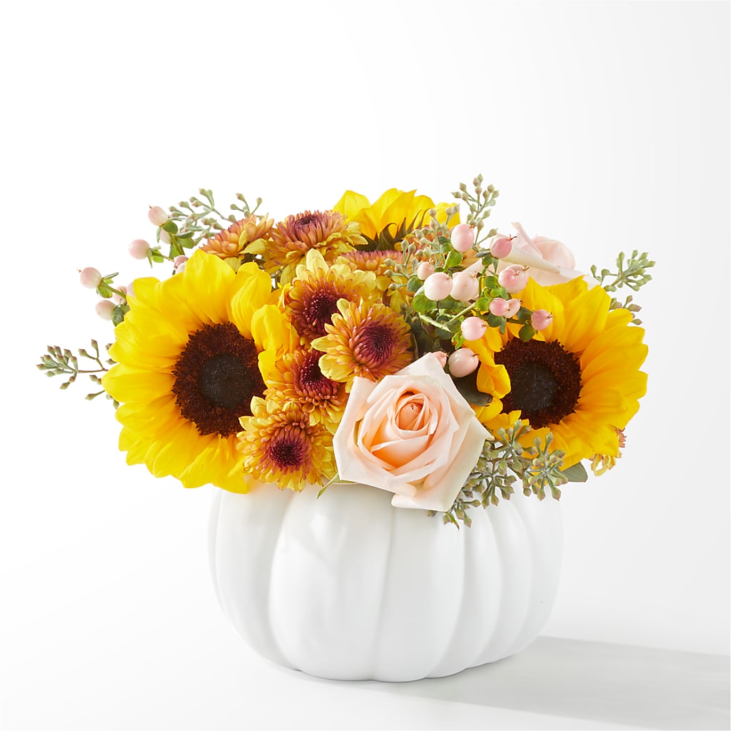Pumpkin to Talk About Bouquet – Nix Florist, Hampton SC