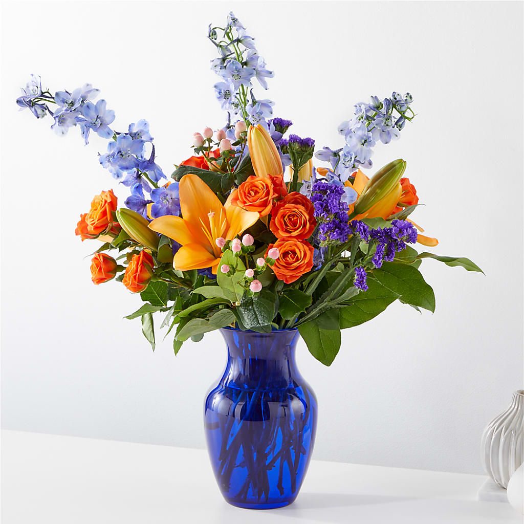 Radiant Citrus Bouquet – Nix Florist, Hampton SC