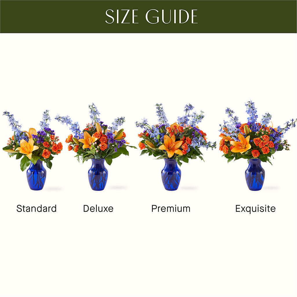 Radiant Citrus Bouquet – Nix Florist, Hampton SC