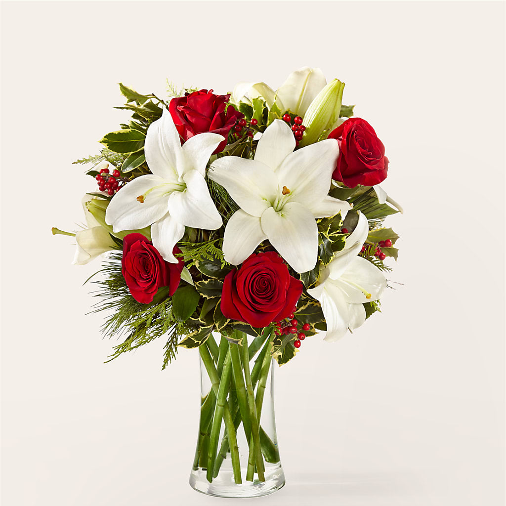Sparkling Snowflakes Bouquet – Nix Florist, Hampton SC