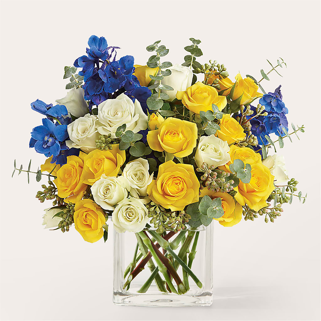 Sparkling Citrine Bouquet – Nix Florist, Hampton SC
