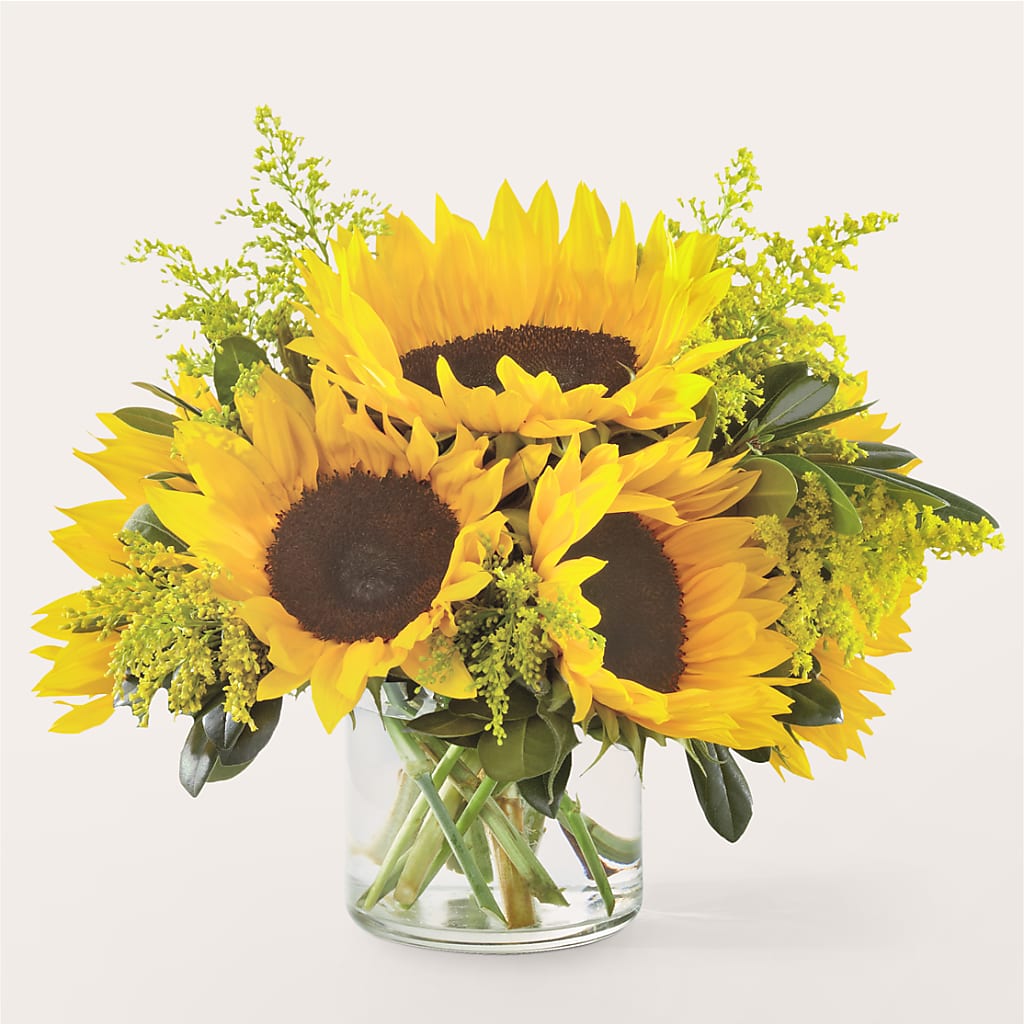 Beaming Sunflower Bouquet – Nix Florist, Hampton SC