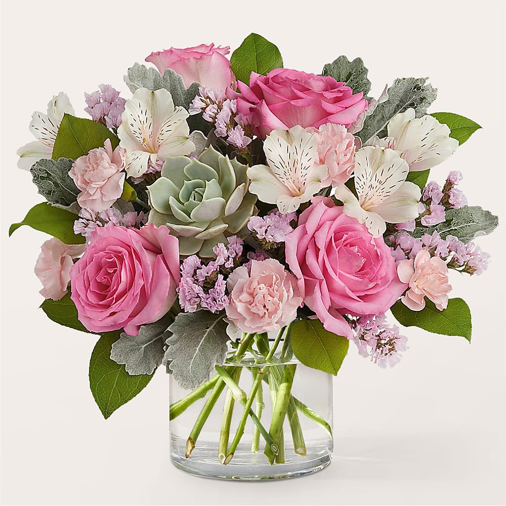 Dusty Rose Bouquet – Nix Florist, Hampton SC