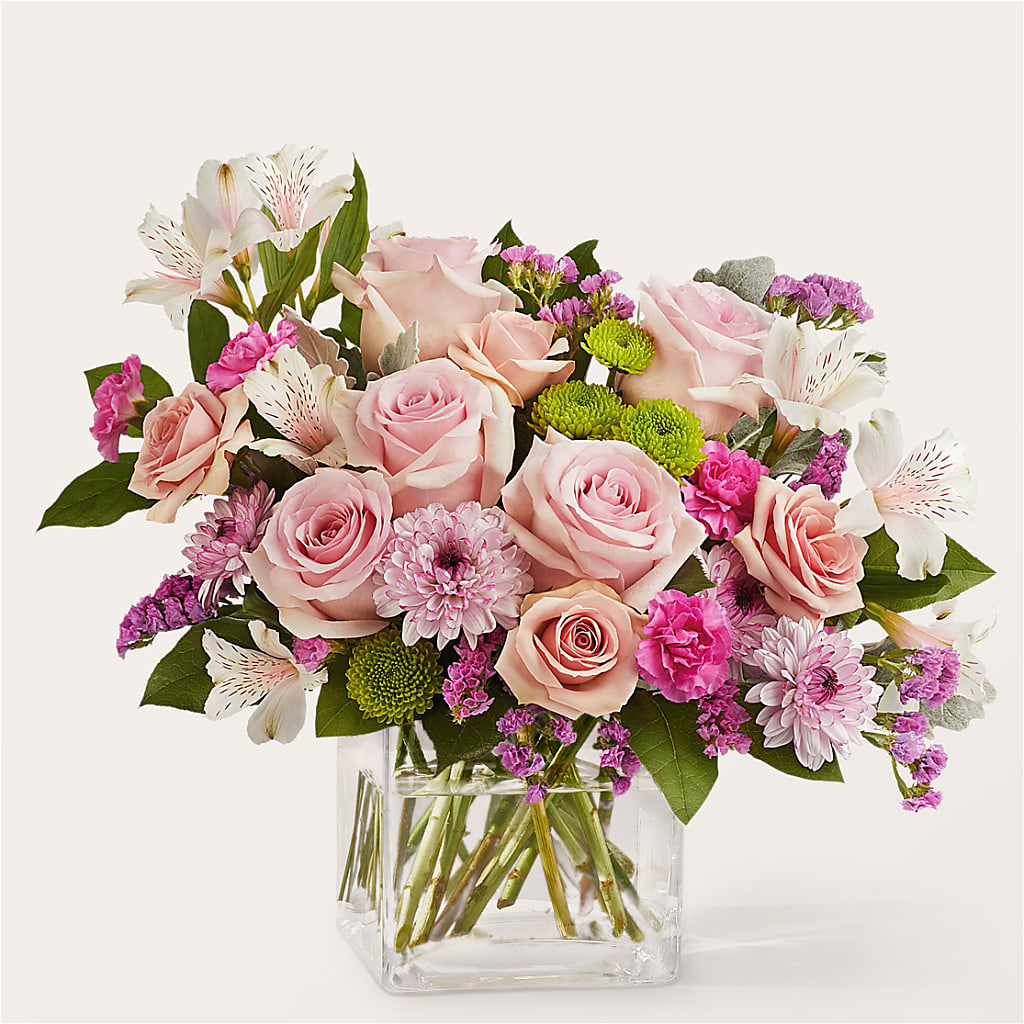 Pink Suede Bouquet – Nix Florist, Hampton SC