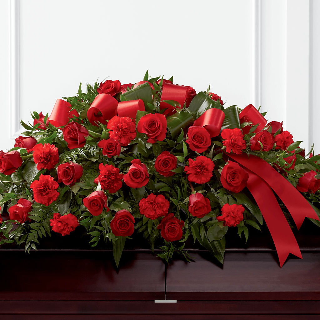 Tribute of Life Casket Spray – Nix Florist, Hampton SC