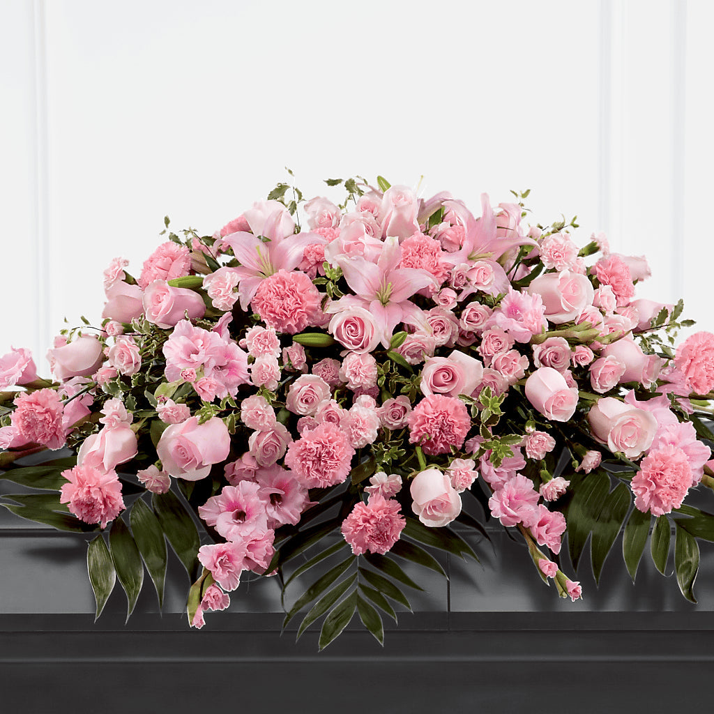 Garden of Comfort Casket Spray (Standard) – Nix Florist, Hampton SC