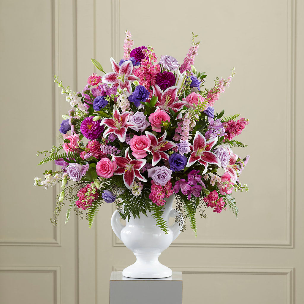 Peaceful Tribute Arrangement – Nix Florist, Hampton SC