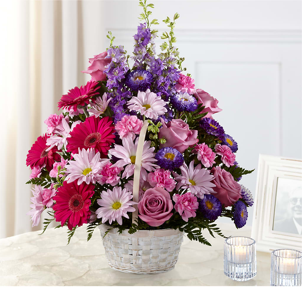 Pastel Peace Basket – Nix Florist, Hampton SC