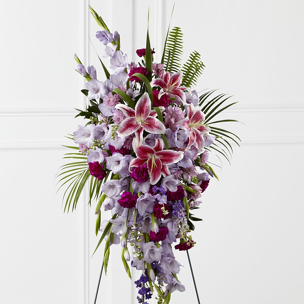 Tender Touch Standing Spray – Nix Florist, Hampton SC