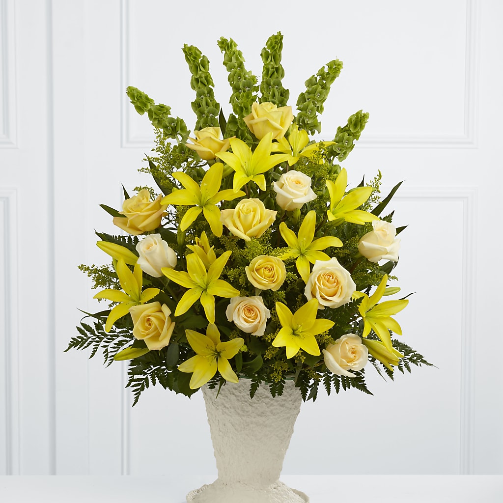 Golden Memories Arrangement – Nix Florist, Hampton SC