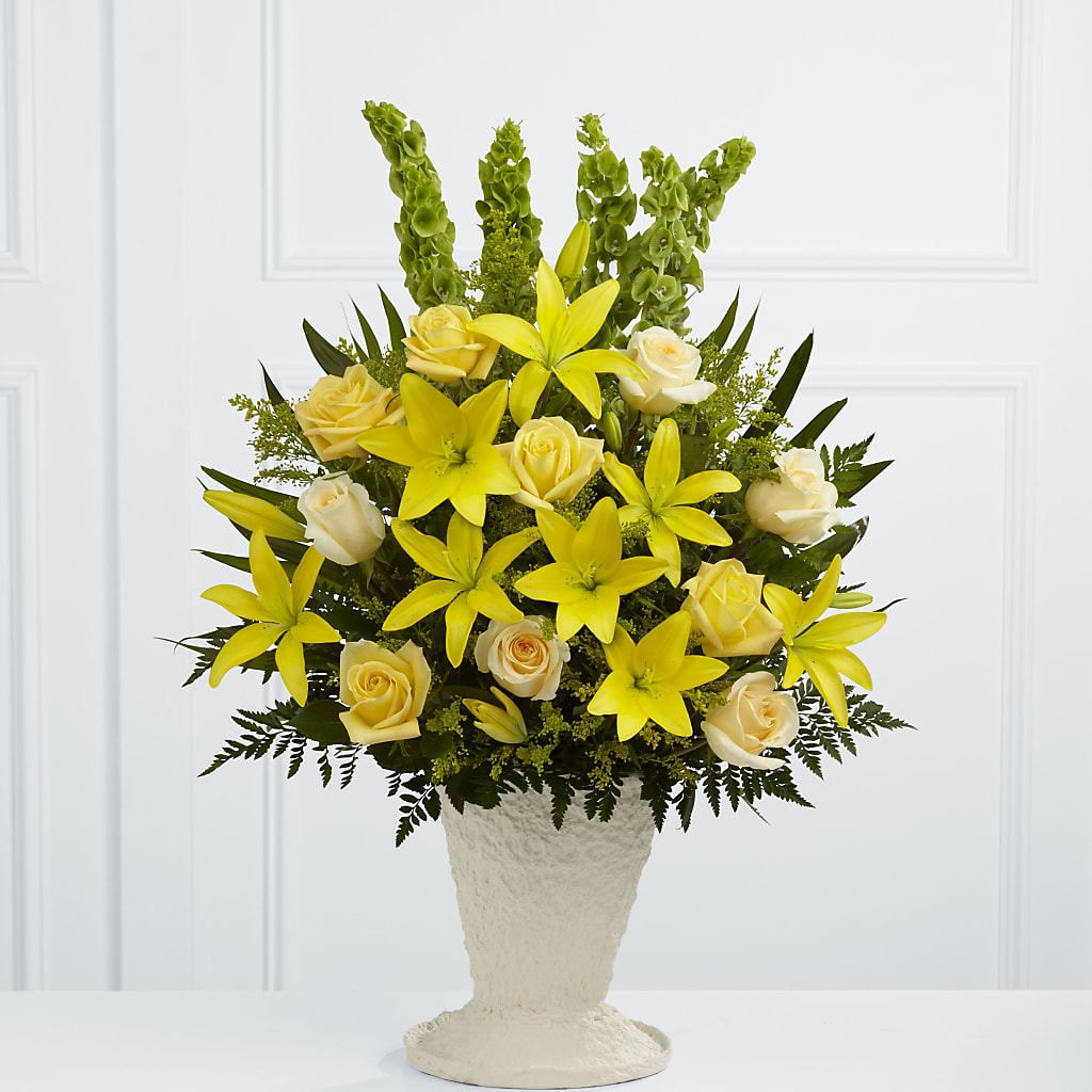Golden Memories Arrangement – Nix Florist, Hampton SC