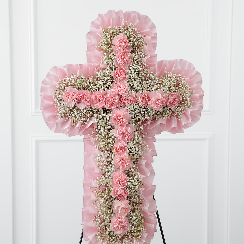 Angel's Cross Easel – Nix Florist, Hampton SC