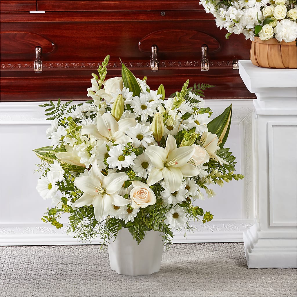 Thoughts of Tranquility Floor Basket – Nix Florist, Hampton SC