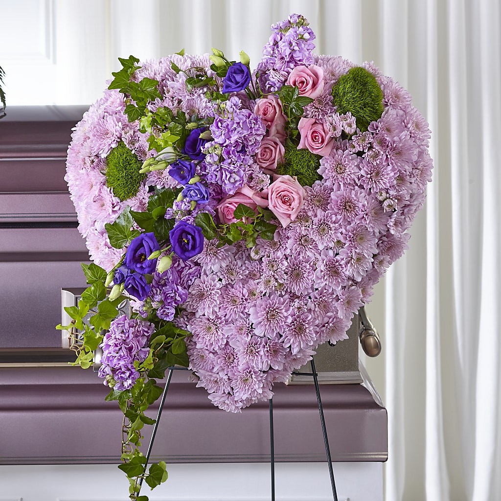 Treasured Love Standing Heart – Nix Florist, Hampton SC