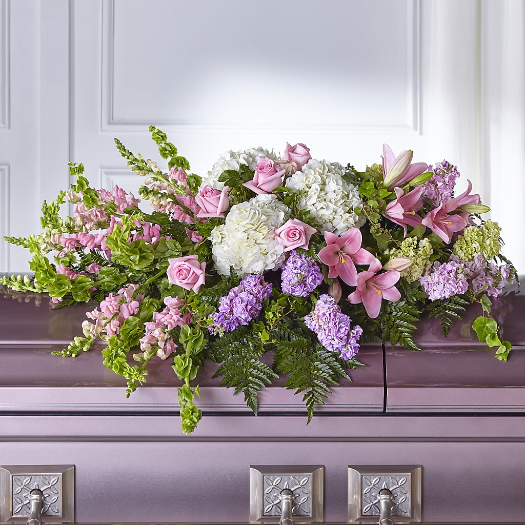 Life's Gratitude Casket Spray – Nix Florist, Hampton SC