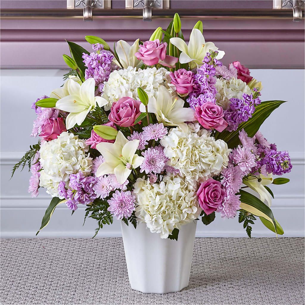 Heaven Sent Floor Basket – Nix Florist, Hampton SC