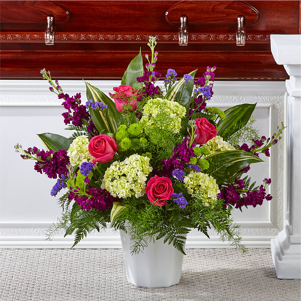 Beautiful Horizons Floor Basket – Nix Florist, Hampton SC