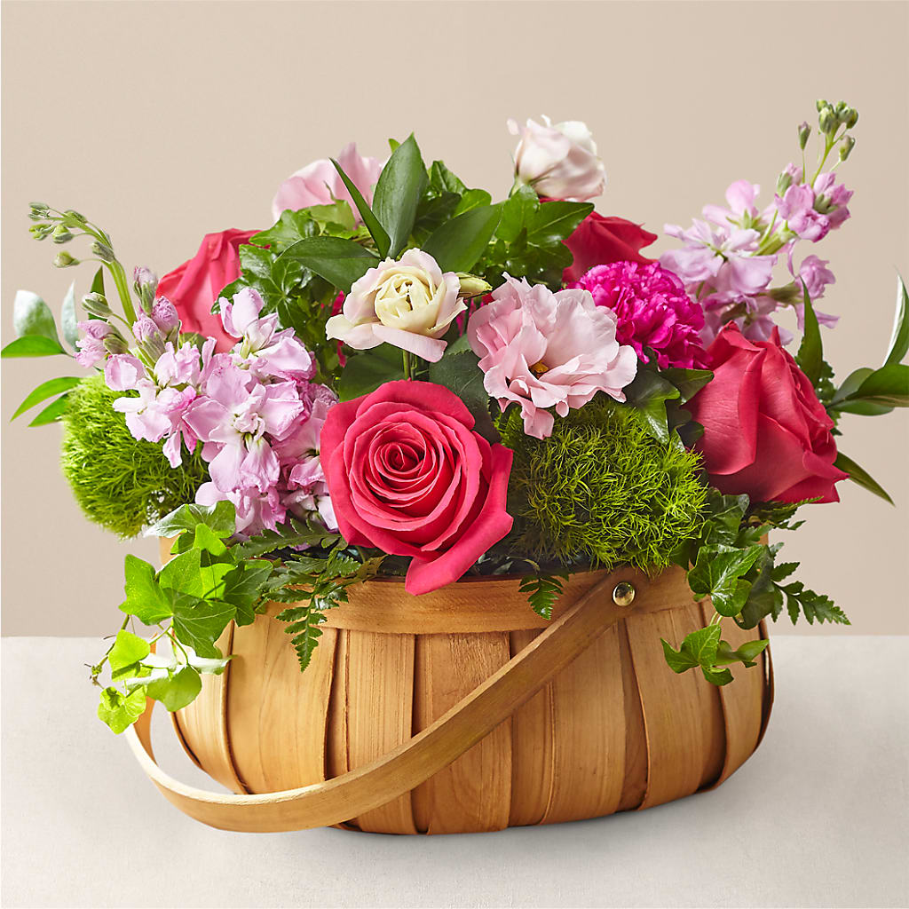 Radiance in Bloom Basket – Nix Florist, Hampton SC