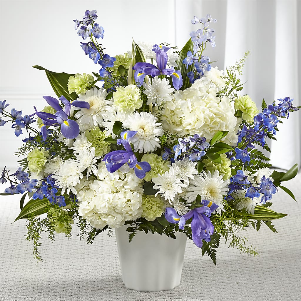 Soft Serenity Floor Basket – Nix Florist, Hampton SC