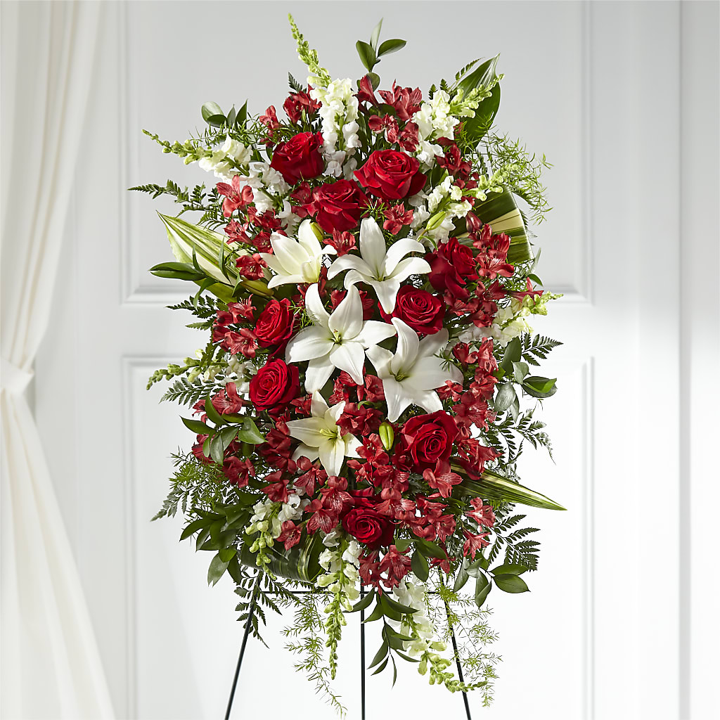 Everlasting Memory Standing Spray – Nix Florist, Hampton SC