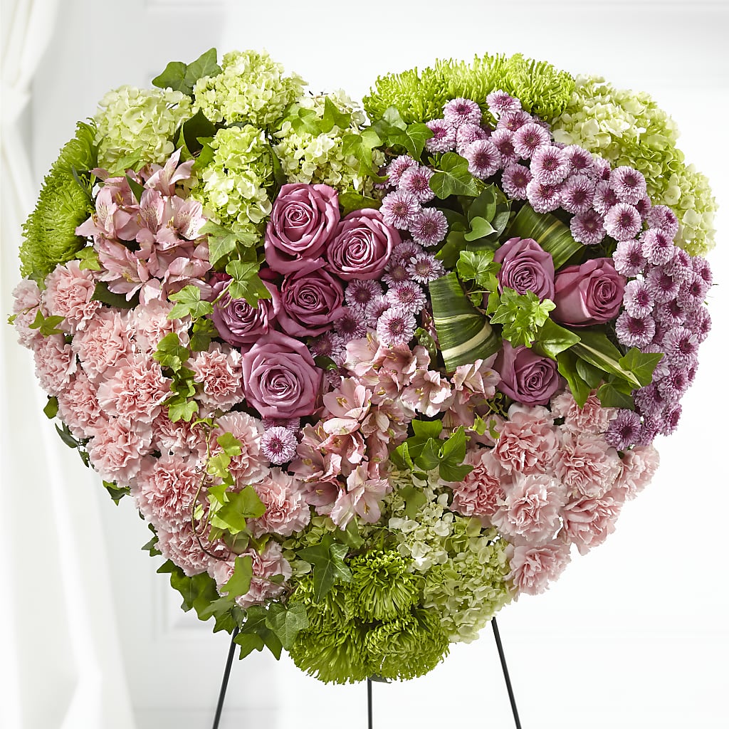 Heartwarming Standing Heart – Nix Florist, Hampton SC