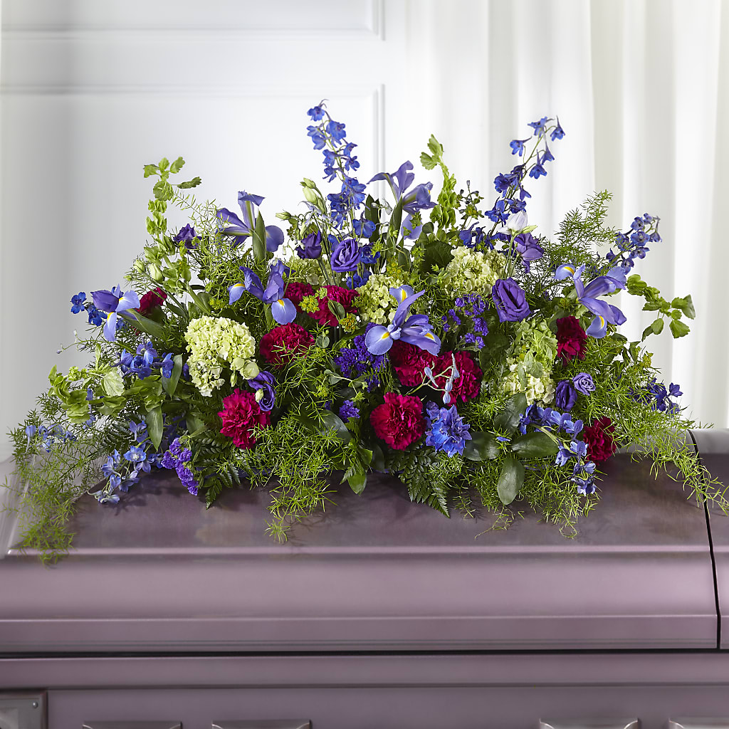 Always Treasured Casket Spray – Nix Florist, Hampton SC