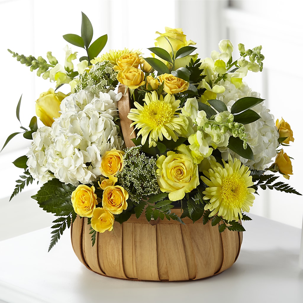 Rustic Remembrance Basket – Nix Florist, Hampton SC