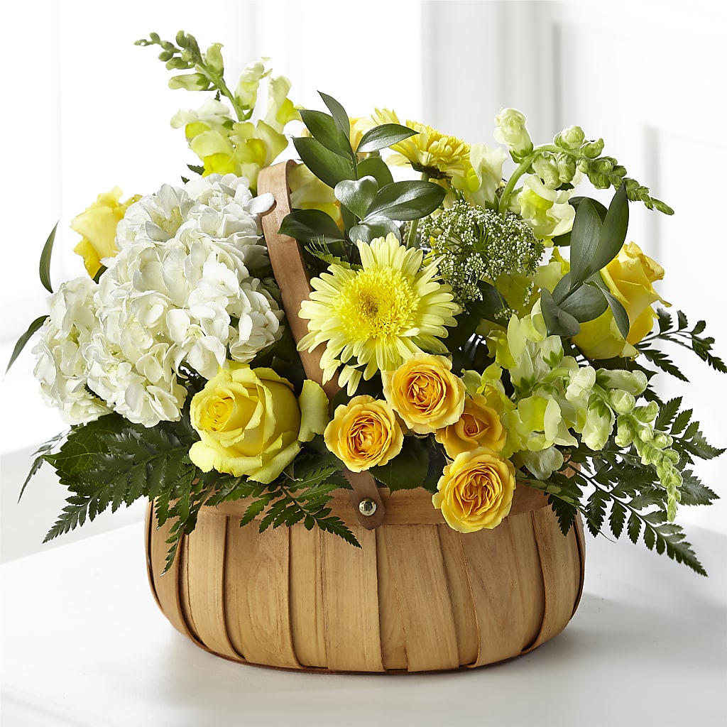 Rustic Remembrance Basket – Nix Florist, Hampton SC