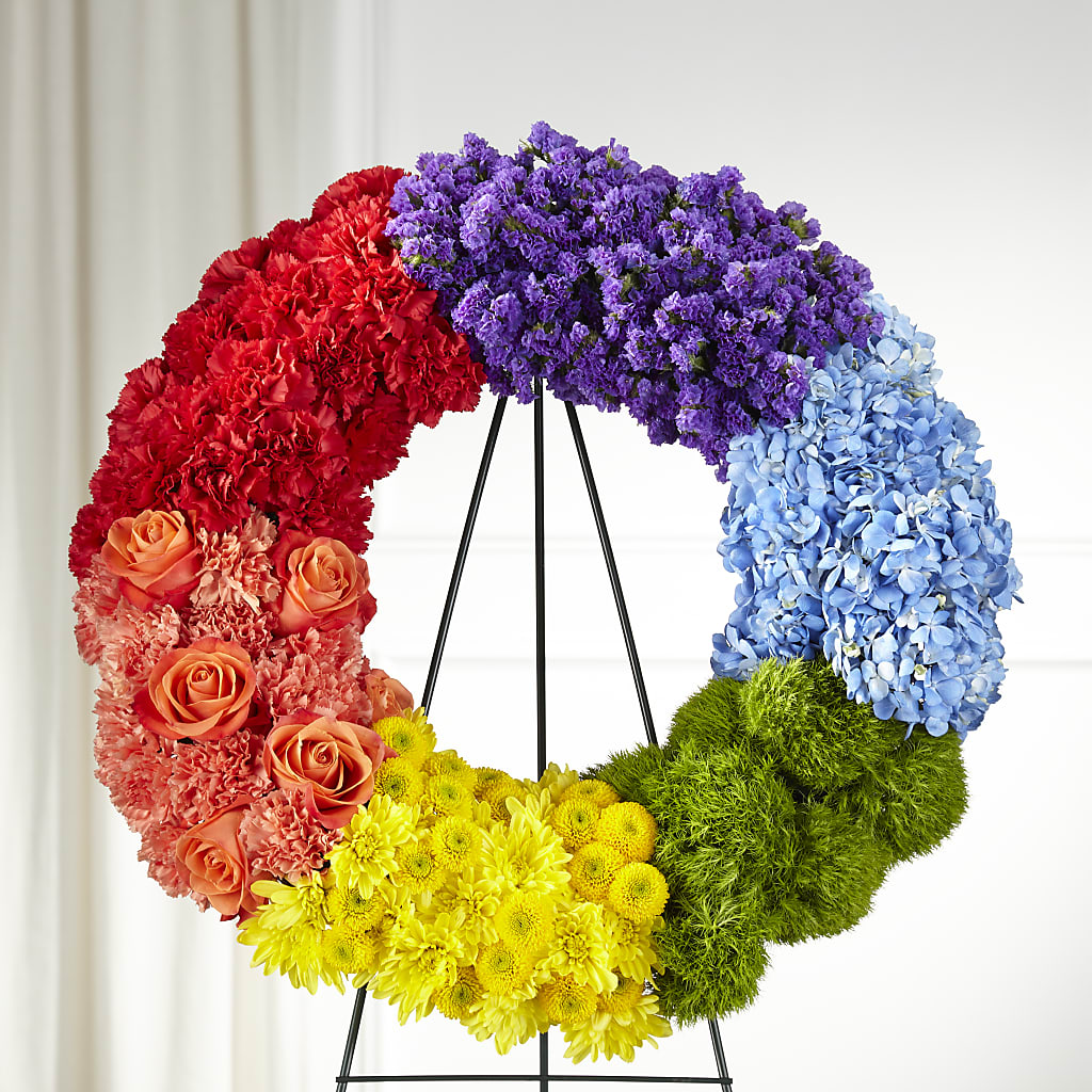 Circle of Love Wreath – Nix Florist, Hampton SC