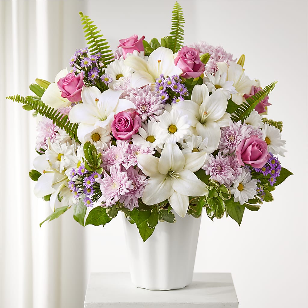 Warmest Thoughts Tabletop Basket – Nix Florist, Hampton SC