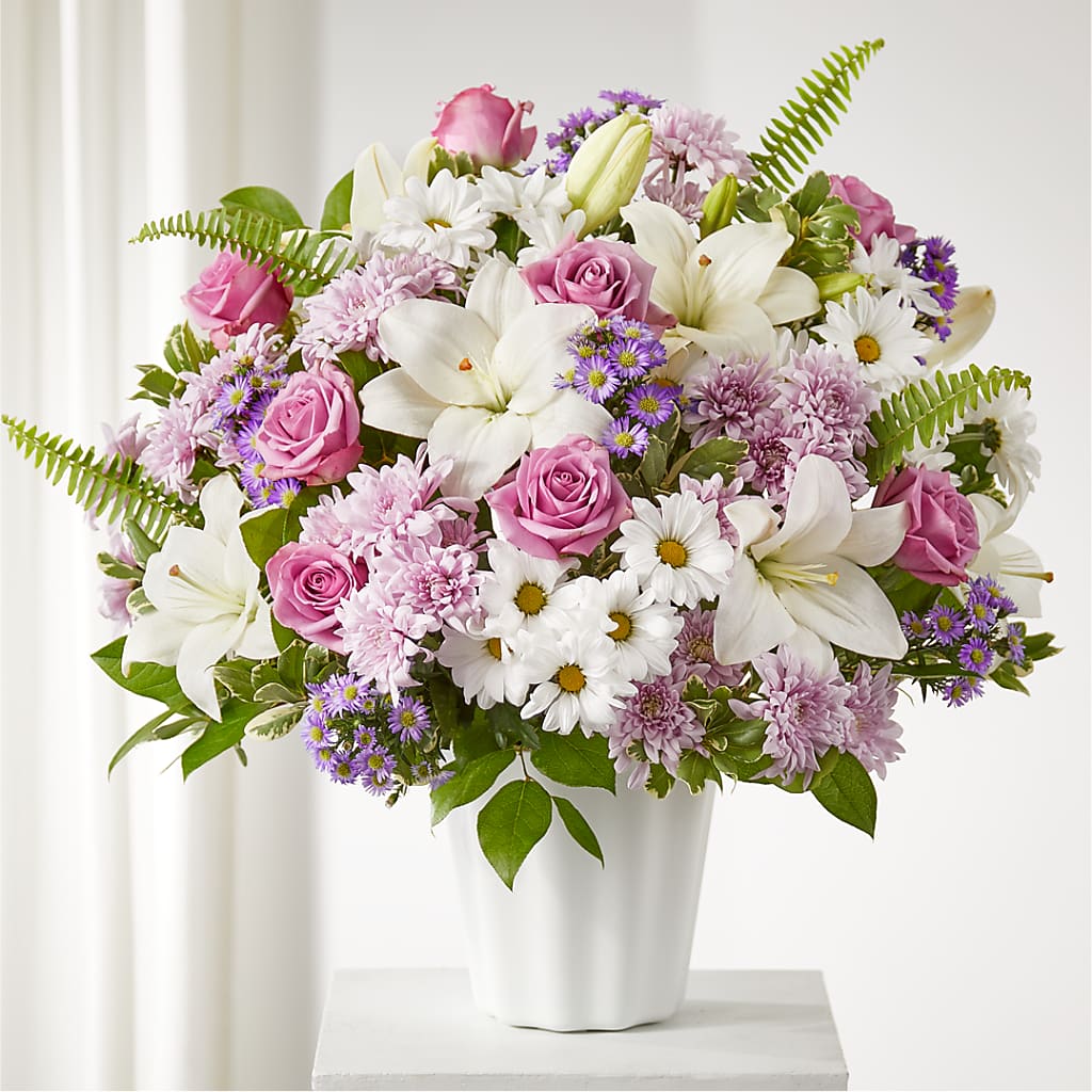 Warmest Thoughts Tabletop Basket – Nix Florist, Hampton SC