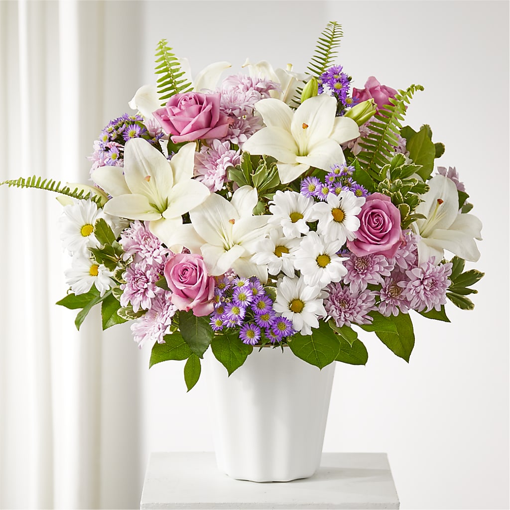 Warmest Thoughts Tabletop Basket – Nix Florist, Hampton SC