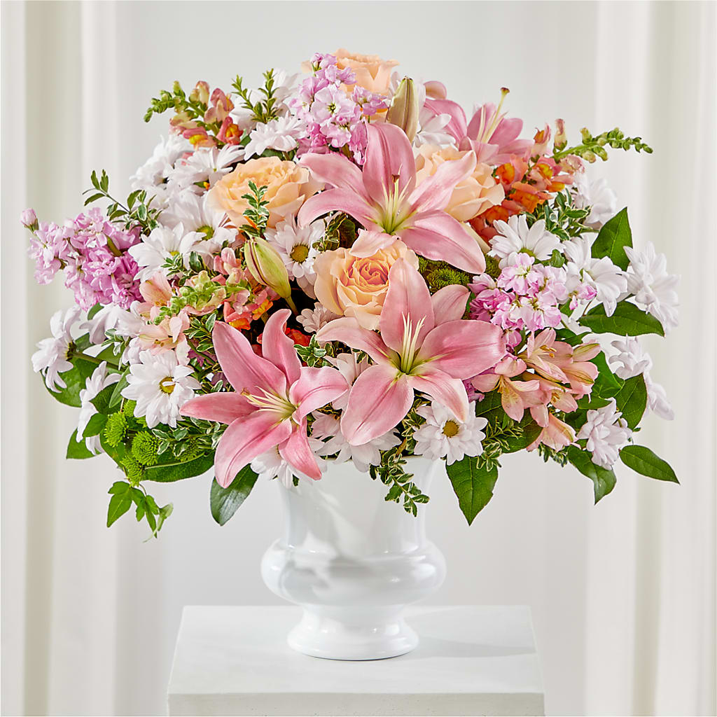 Heartfelt Gesture Urn Arrangement – Nix Florist, Hampton SC