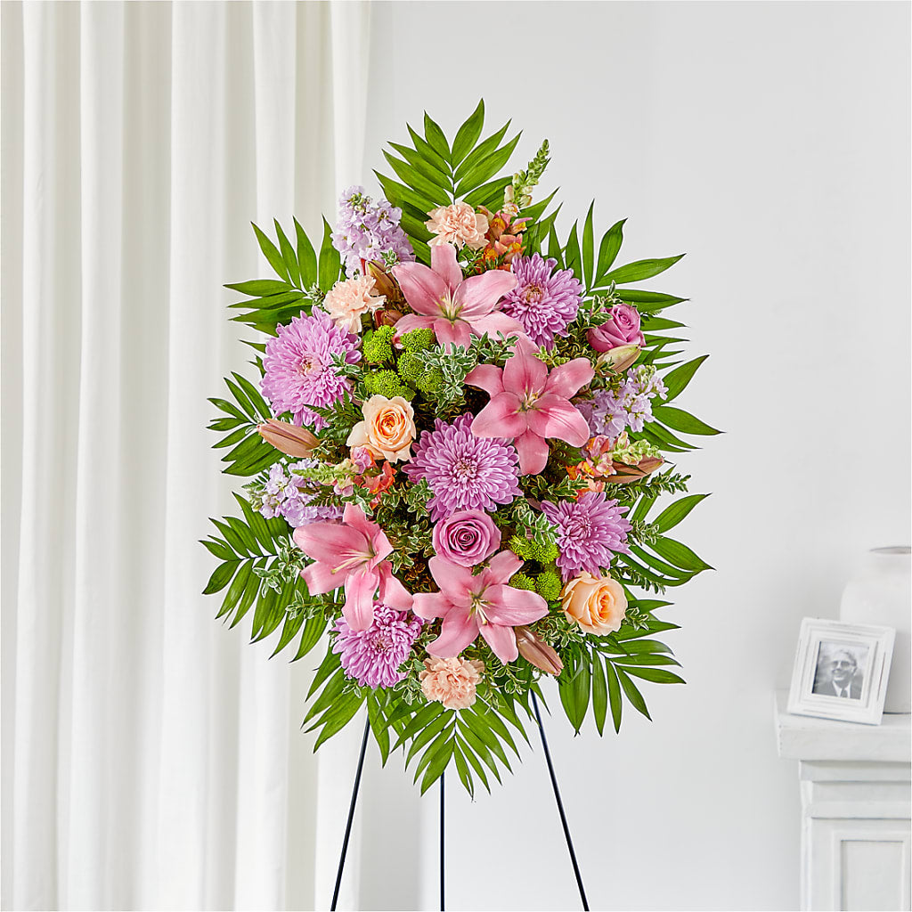 Love & Light Standing Spray – Nix Florist, Hampton SC