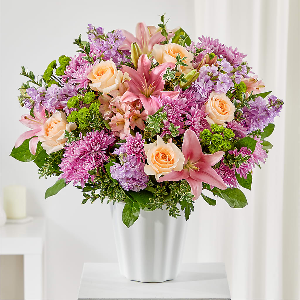 Supportive Embrace Tabletop Basket – Nix Florist, Hampton SC