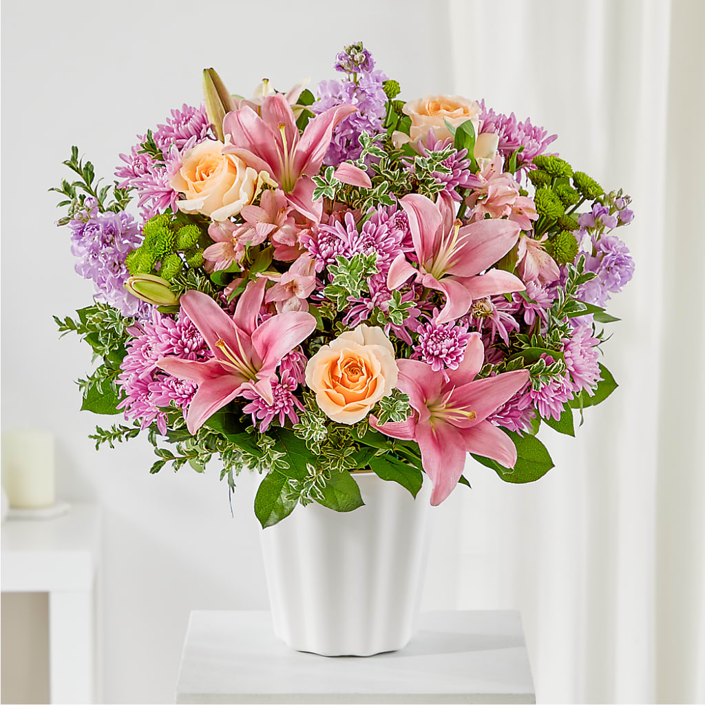 Supportive Embrace Tabletop Basket – Nix Florist, Hampton SC
