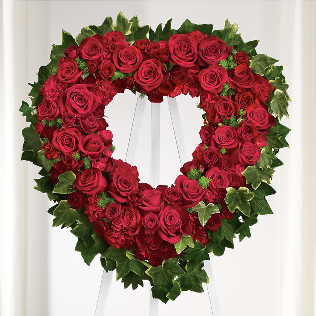 Wholehearted Standing Spray – Nix Florist, Hampton SC