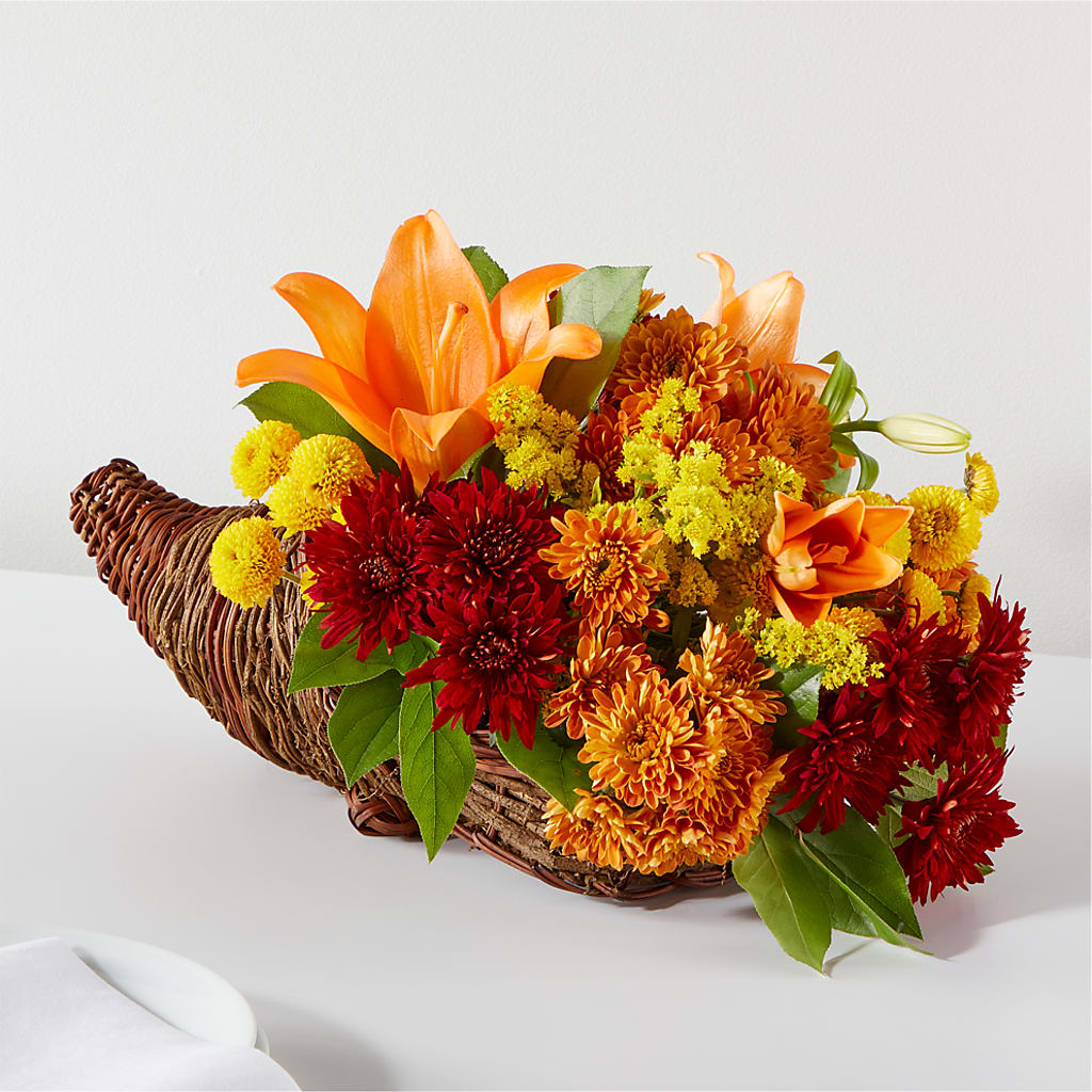 Bouquet of Blessings Cornucopia – Nix Florist, Hampton SC