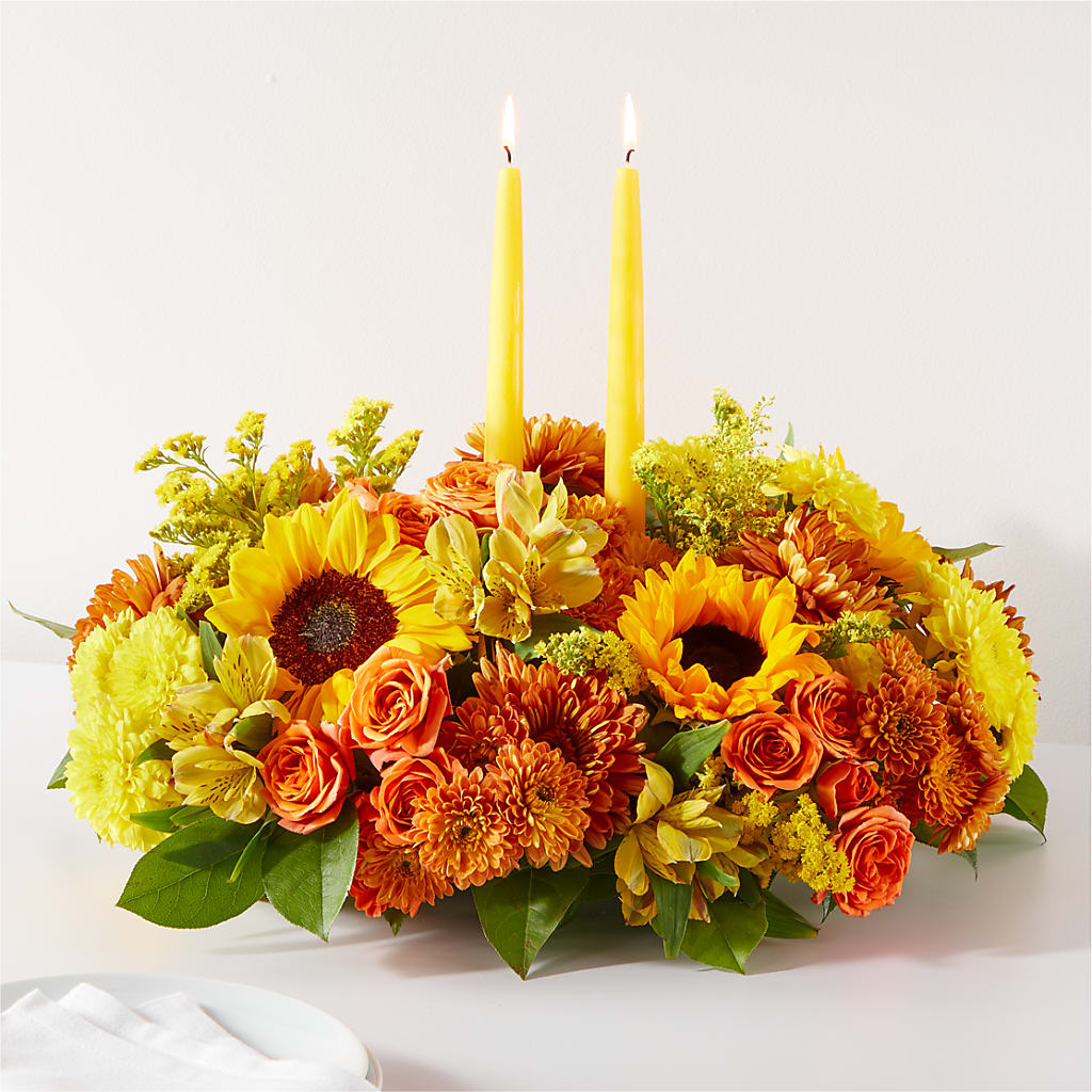 Autumn Harmony Centerpiece – Nix Florist, Hampton SC