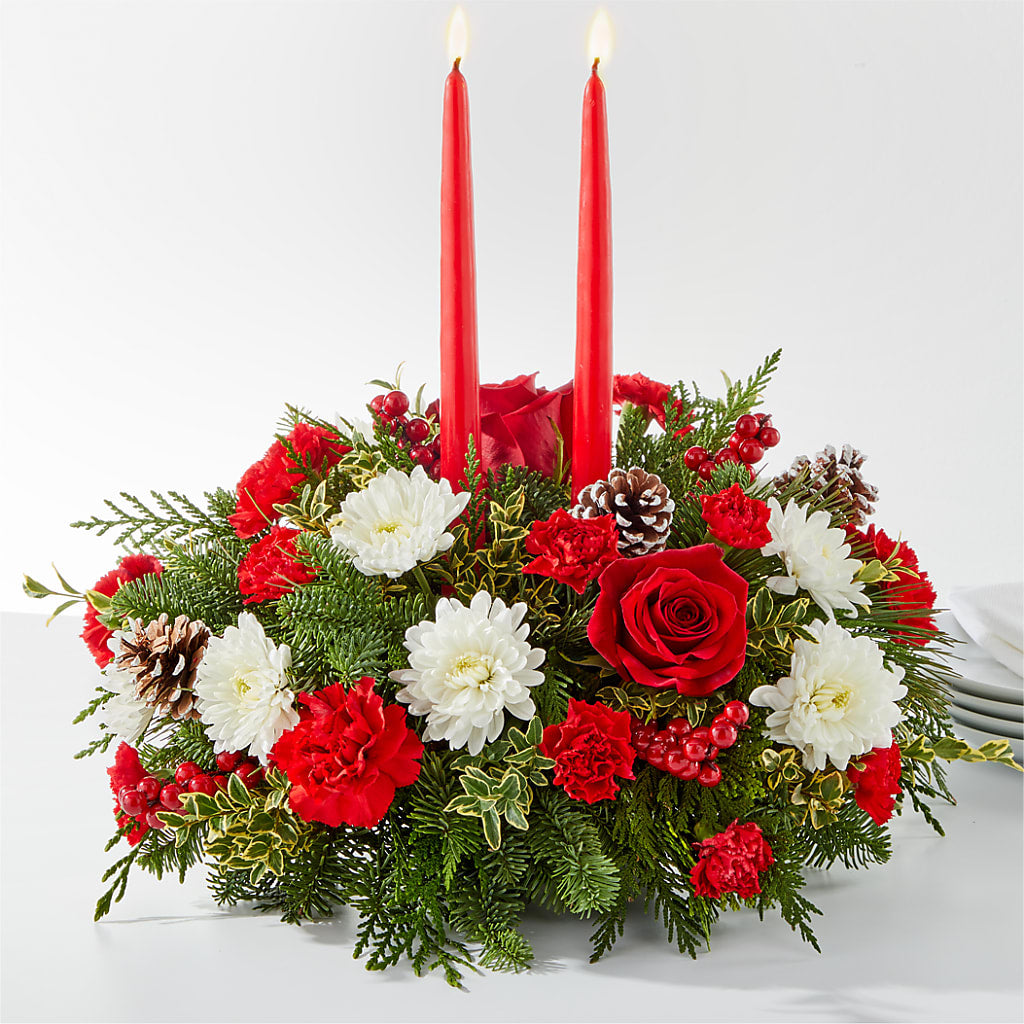 Holiday Soiree Centerpiece – Nix Florist, Hampton SC