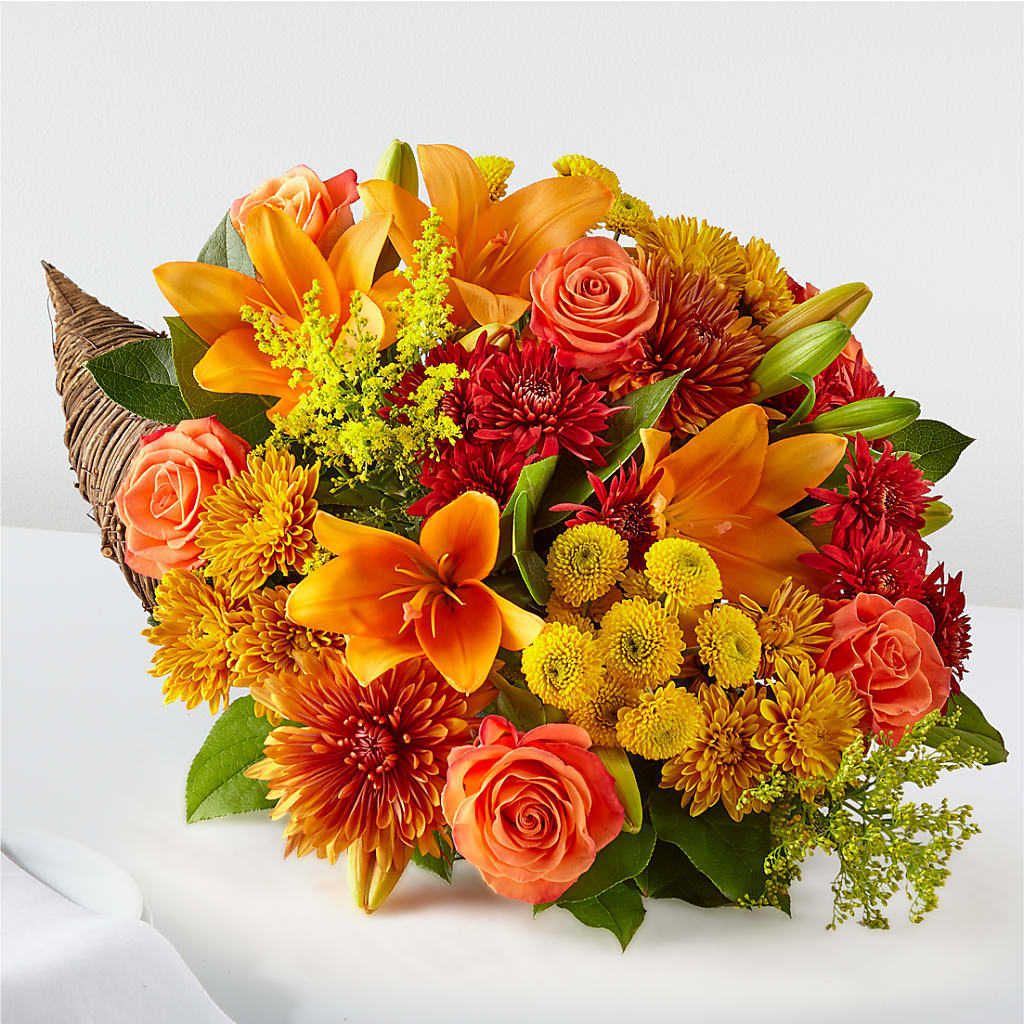 Feast of Color Cornucopia – Nix Florist, Hampton SC