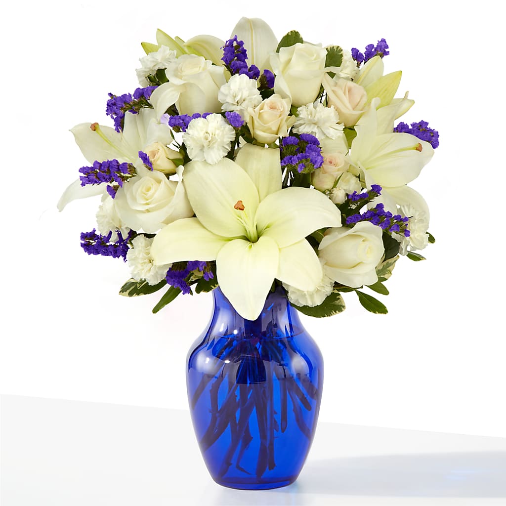 Sapphire Rush Bouquet – Nix Florist, Hampton SC