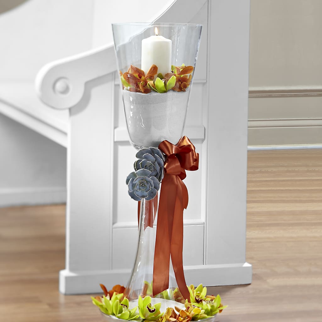 Matrimony Pew Decor – Nix Florist, Hampton SC