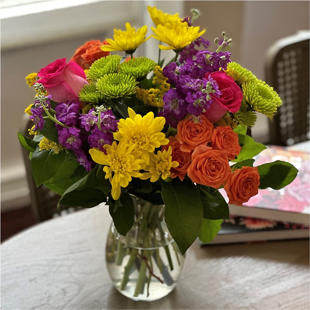 Bold & Bright – A Florist Original –  Nix Florist, Hampton SC
