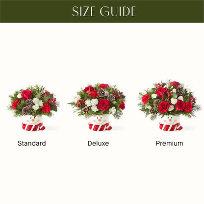 Jolly Snowman Bouquet –  Nix Florist, Hampton SC