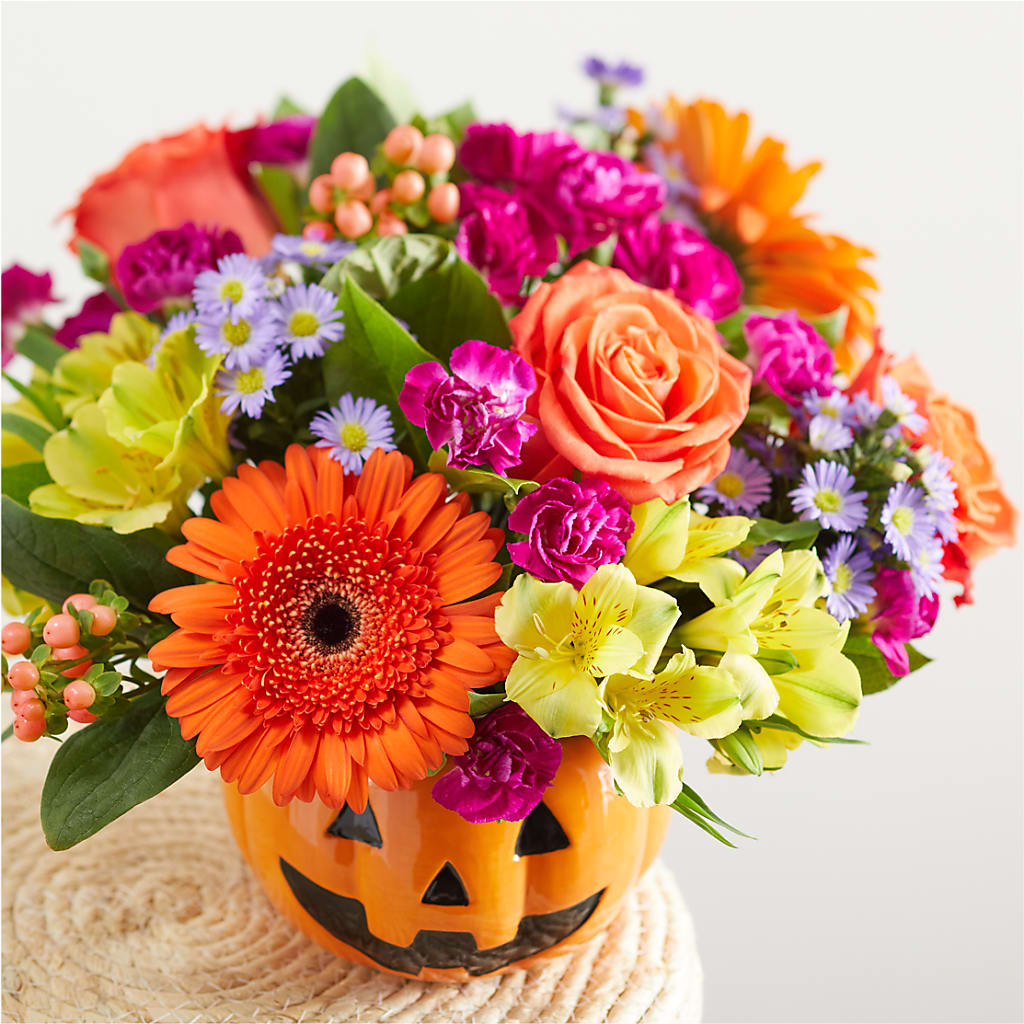 Tricks & Treats Pumpkin –  Nix Florist, Hampton SC