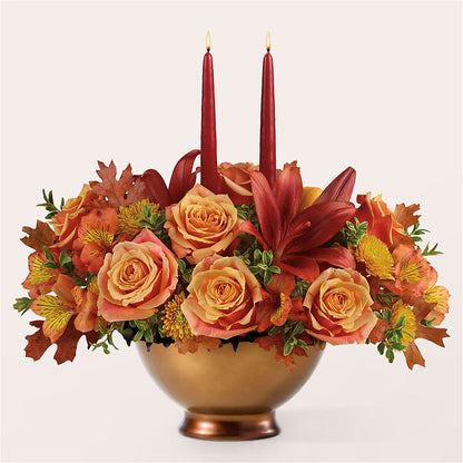 Harvest Table Centerpiece –  Nix Florist, Hampton SC