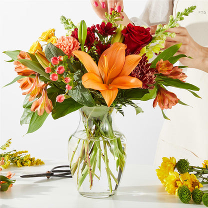 Fall Delight – A Florist Original –  Nix Florist, Hampton SC